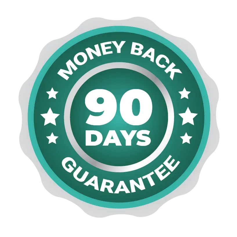 90 Day Satisfaction Guarantee for RedVigor  Supplement